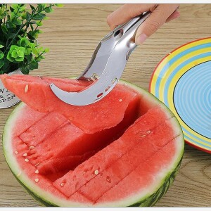 Stainless Steel Watermelon Cutter Watermelon Cutter Watermelon Slicer Watermelon Cutter Regular price$14.95 USD