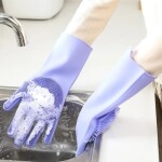 1Pair Dishwashing Cleaning Gloves