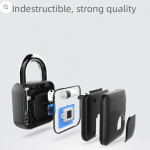 FINGERPRINT SMARTPADLOCK🔐