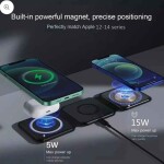 3 In 1 Magnetic Wireless Charger Pad Stand